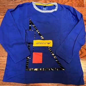 Authentic Armani Junior long sleeve shirt size 5 A